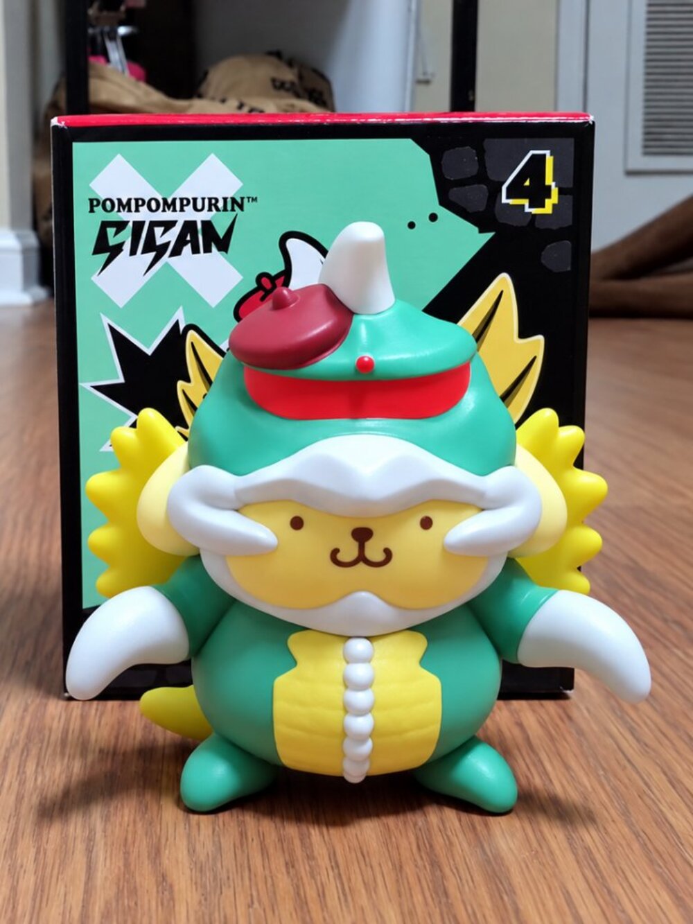 McDonald’s Hello Kitty x Godzilla Pompompurin Gigan #4 Figure